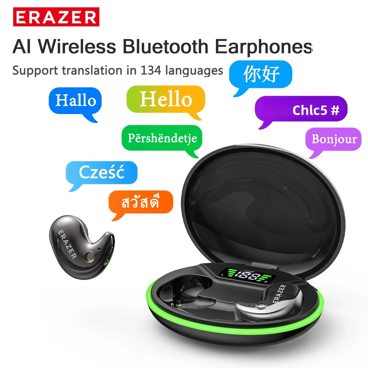 Earbuds Charging Case - Écouteurs intra-auriculaires Bluetooth EARZER XF58 avec