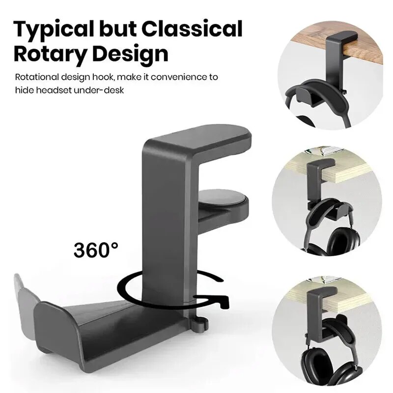 Support d'écouteurs à crochet  - Headphone Stand Desk avis et prix