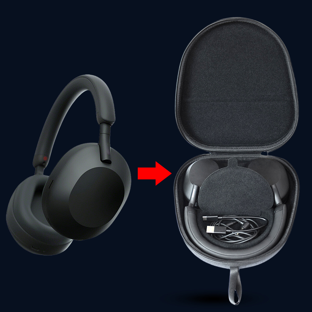 Étui de transport rigide, sac  - Headphone Case Hard avis et prix