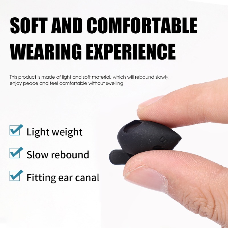 1 à 10 paires d'ailes en silic - Silicone Ear Tip Replacement avis et prix
