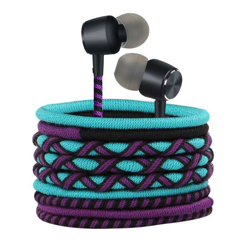 Écouteurs filaires tressés 3,5 - Wired Earphone Mic avis et prix